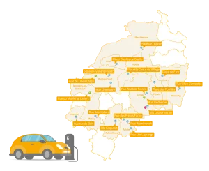 bornes de recharge électrique Cœur d'Ostrevent