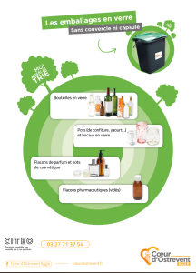 les emballages en verre
